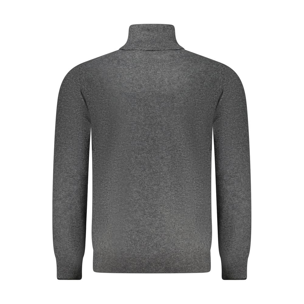 Gray Polyamide Men's Sweater