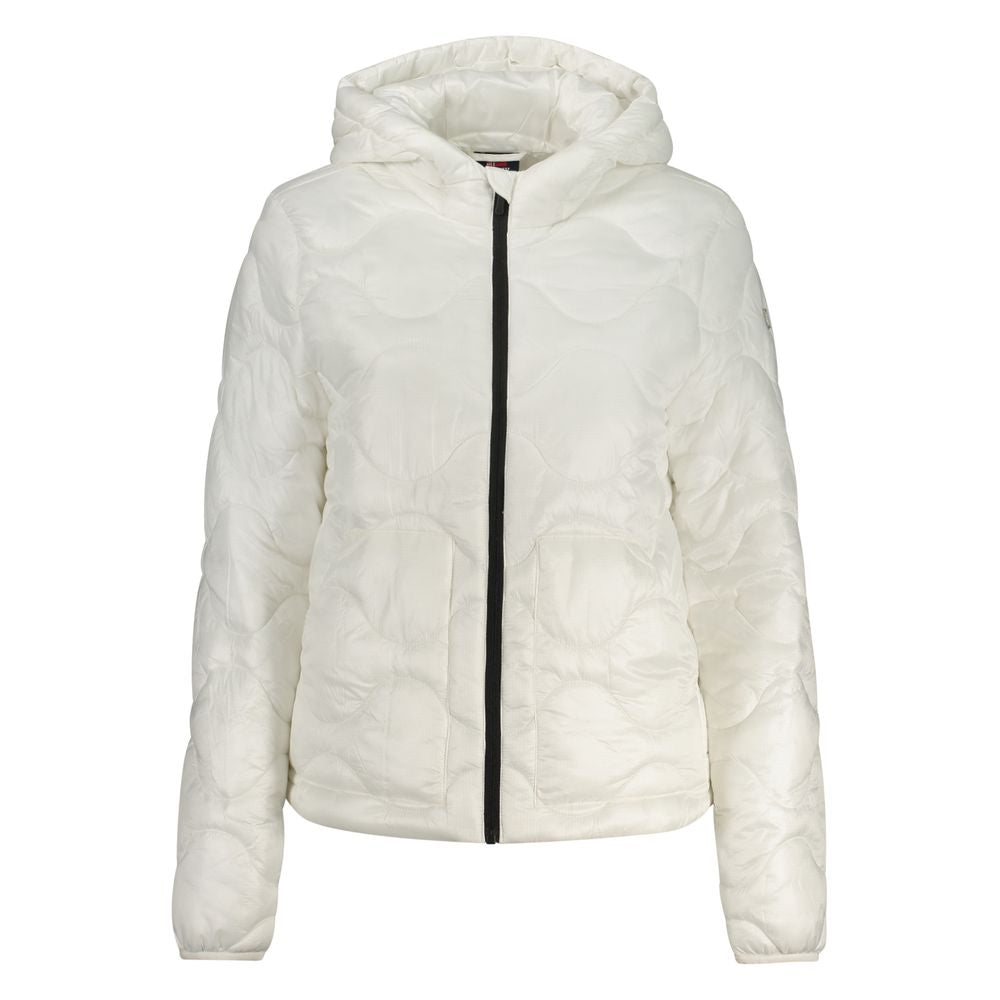 Bianco Poliammide Women's Jacket