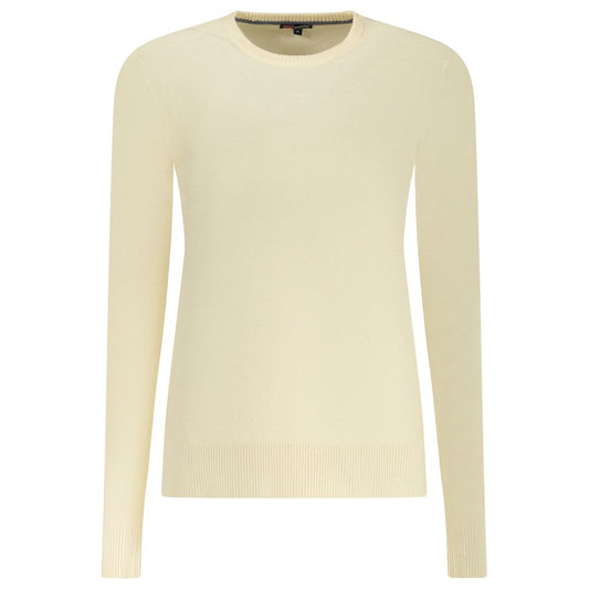 Bianco Viscosa Donna Maglia