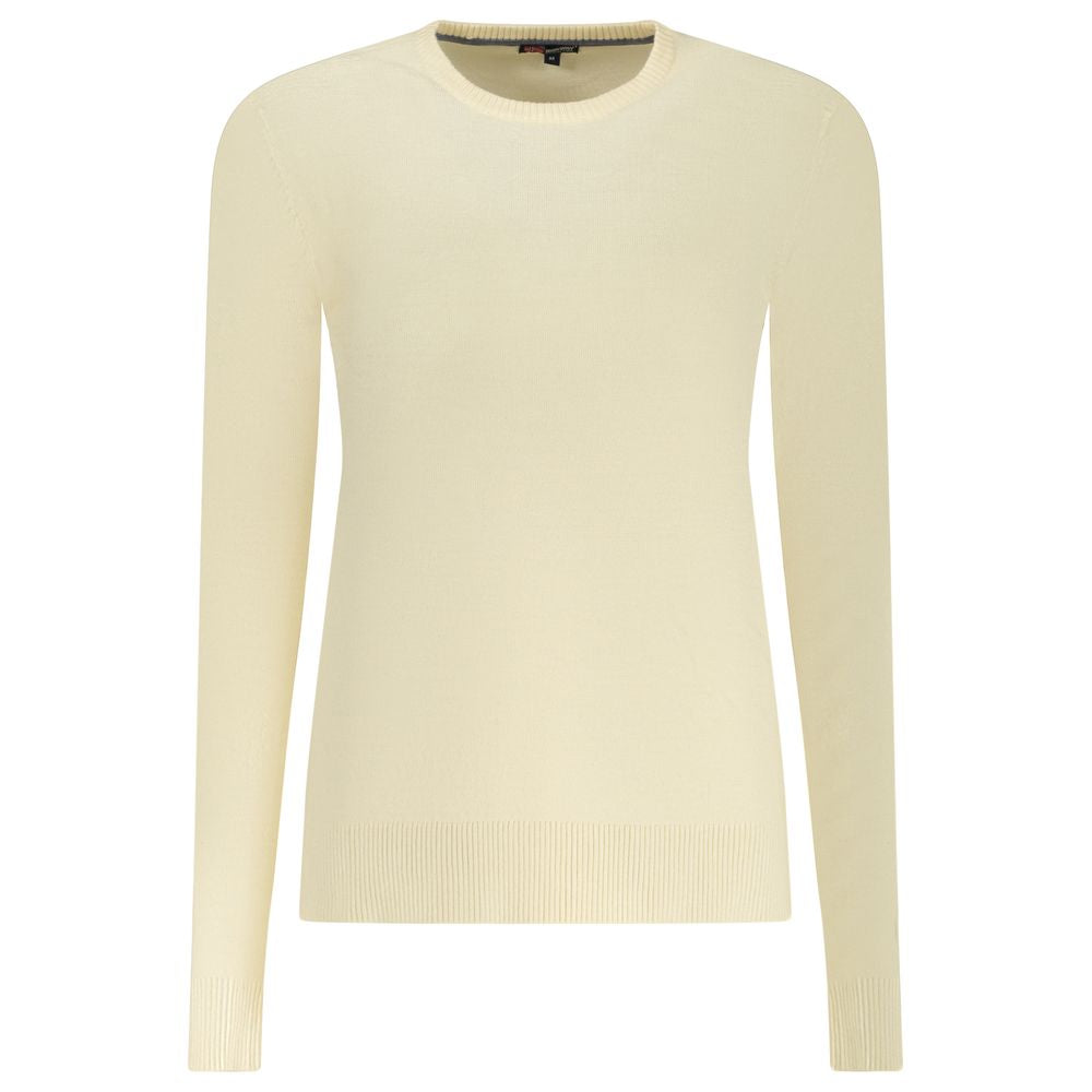 Bianco Viscosa Donna Maglia