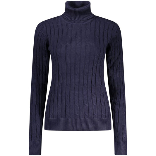 Blu Viscosa Women Sweater
