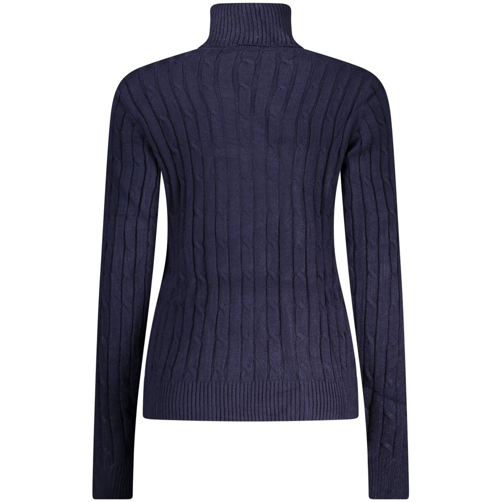 Blu Viscosa Women Sweater
