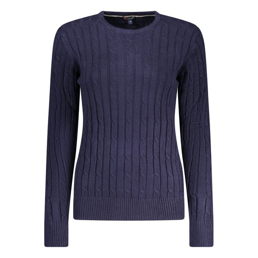 Blu Viscosa Women Sweater