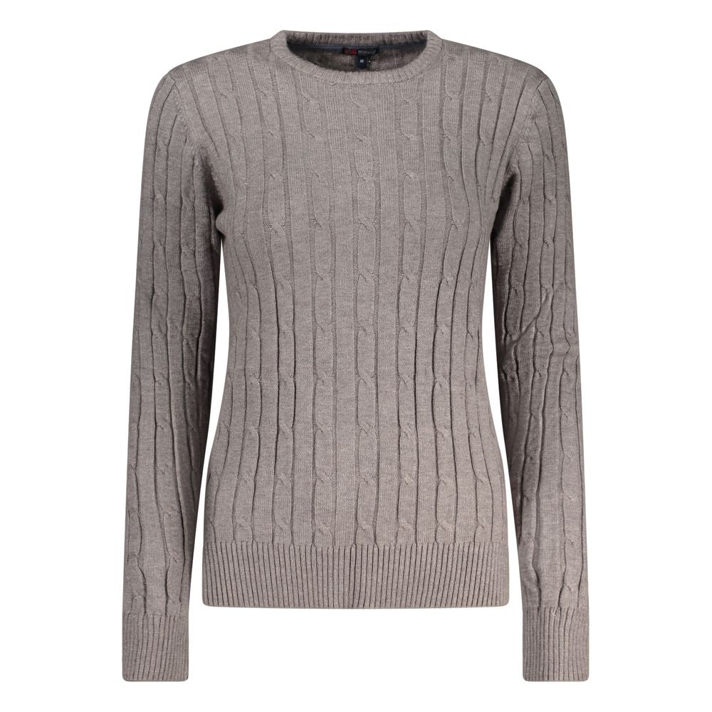 Grigio Viscosa Woman Sweater