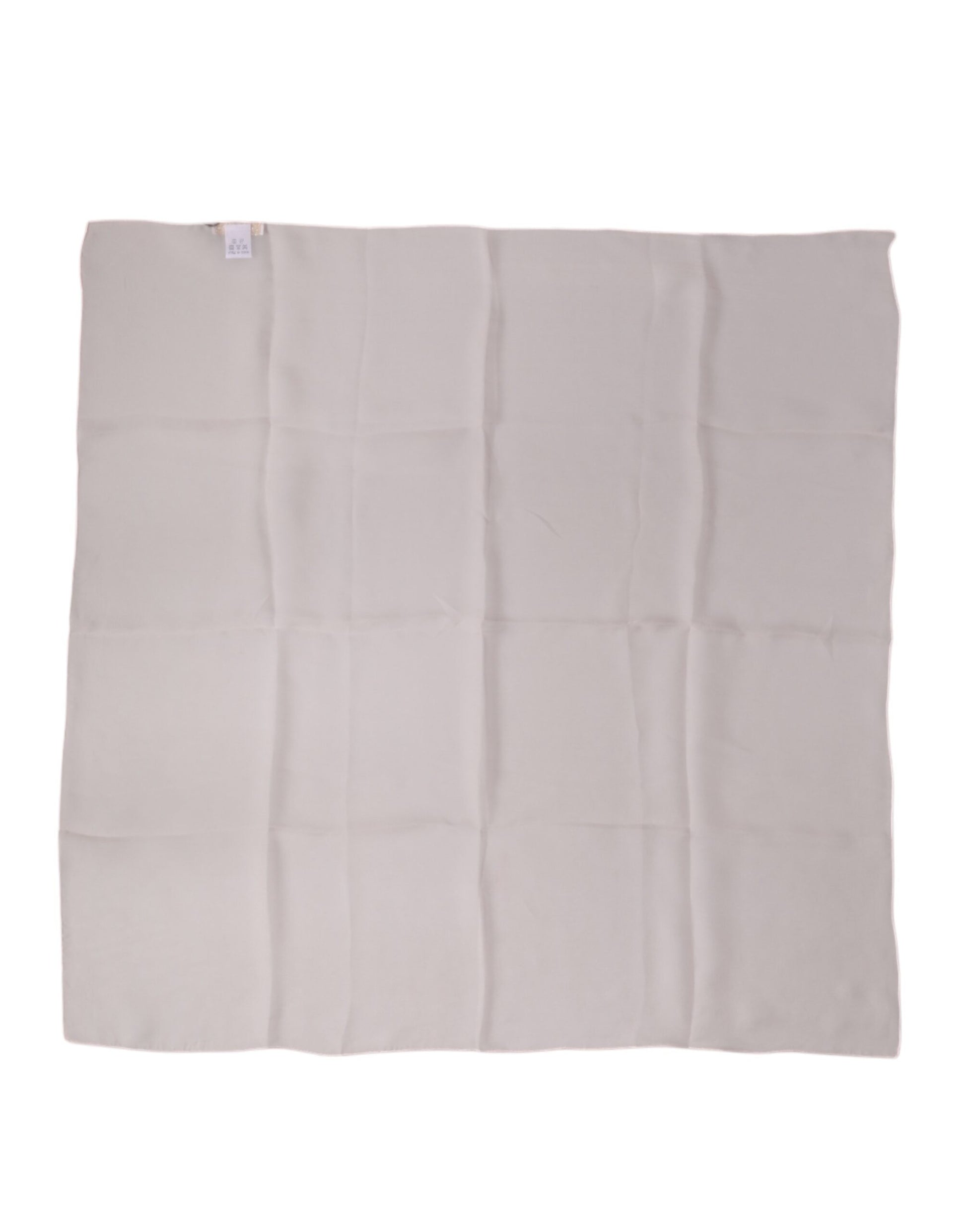 Pink Silk Neck Wrap Square Foulard Scarf