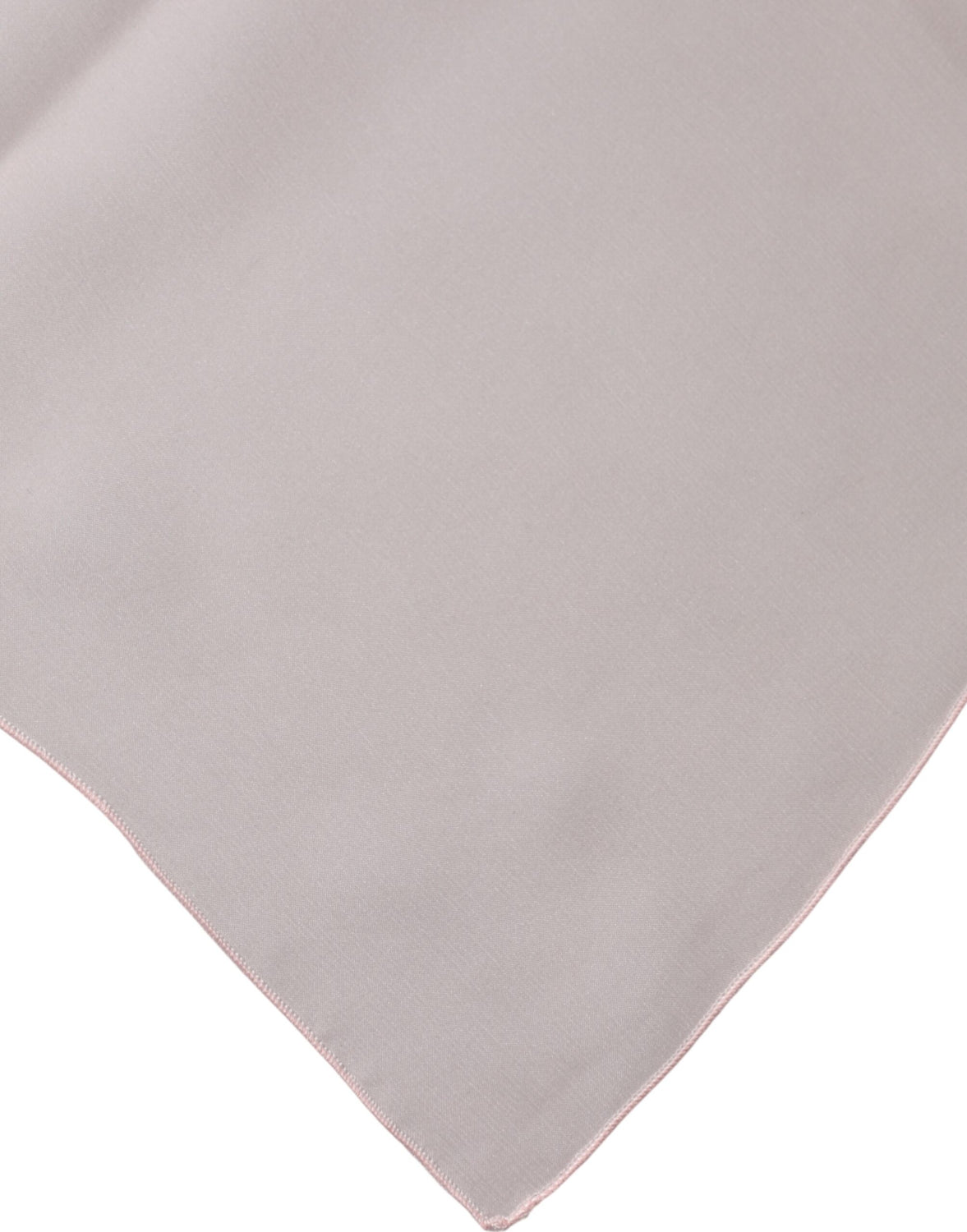 Pink Silk Neck Wrap Square Foulard Scarf