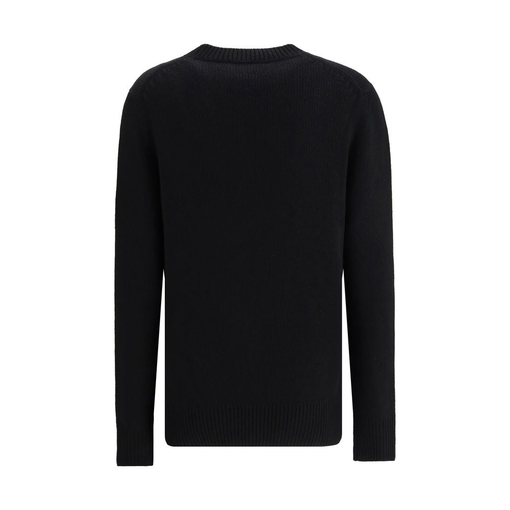 Black Wool Sweatshirt