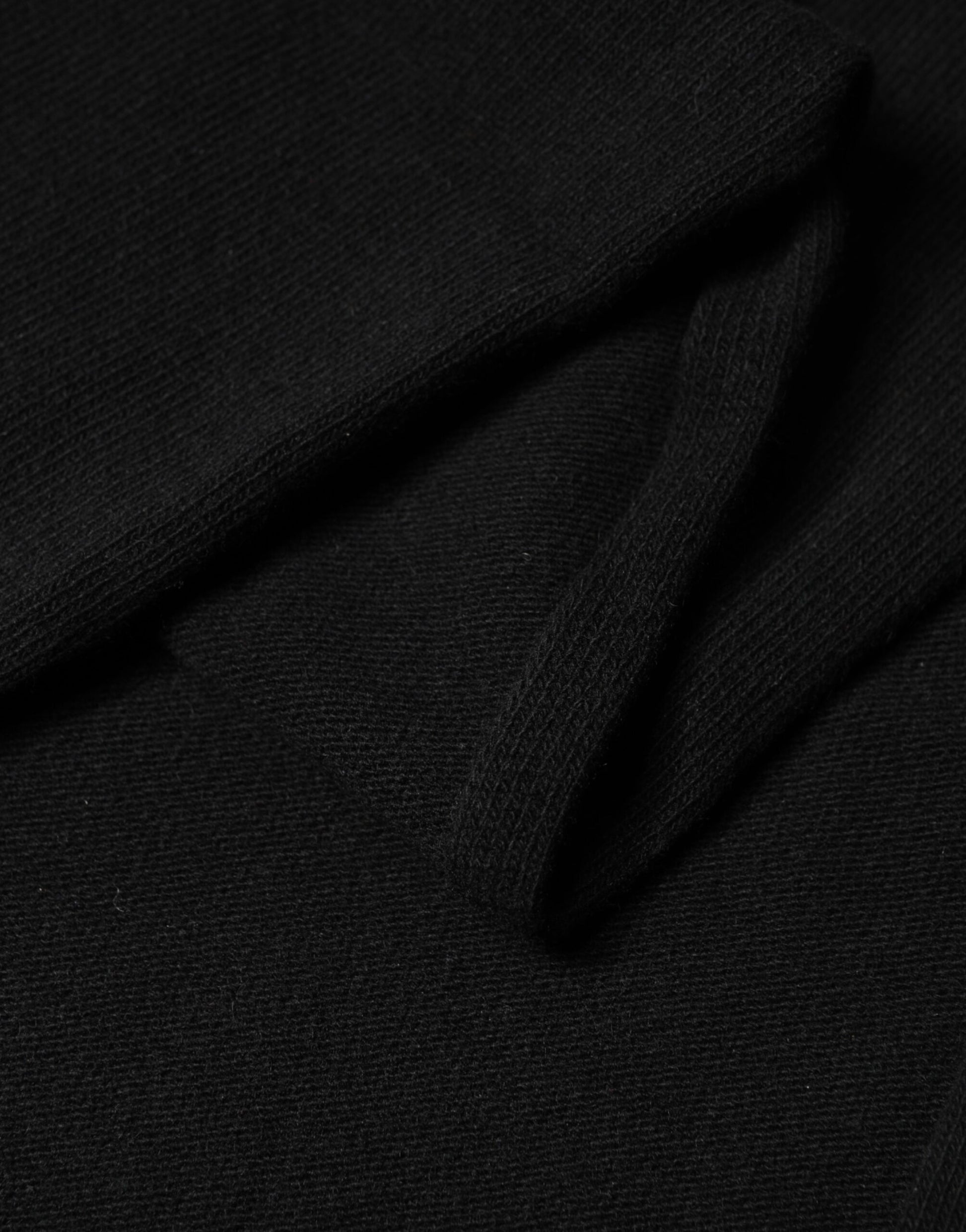 Black Wool Knit Neck Wrap Shawl Men Scarf