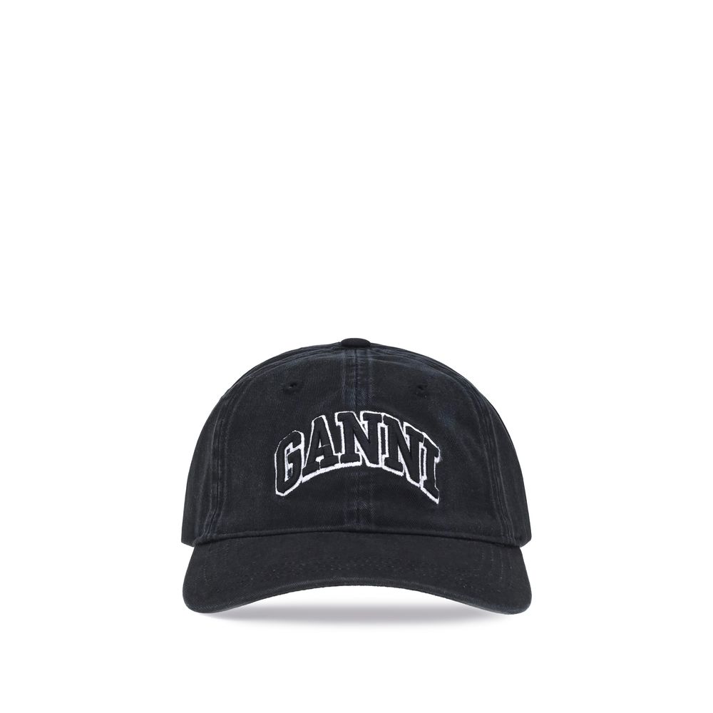 Black Cotton Cap (Baseball Hat)