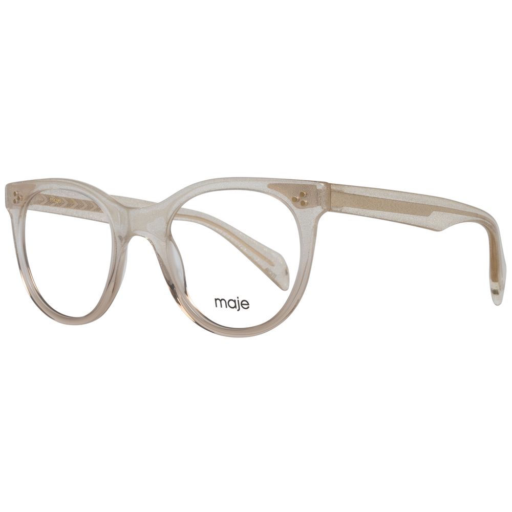 Beige Plastic Glasses (Frames)