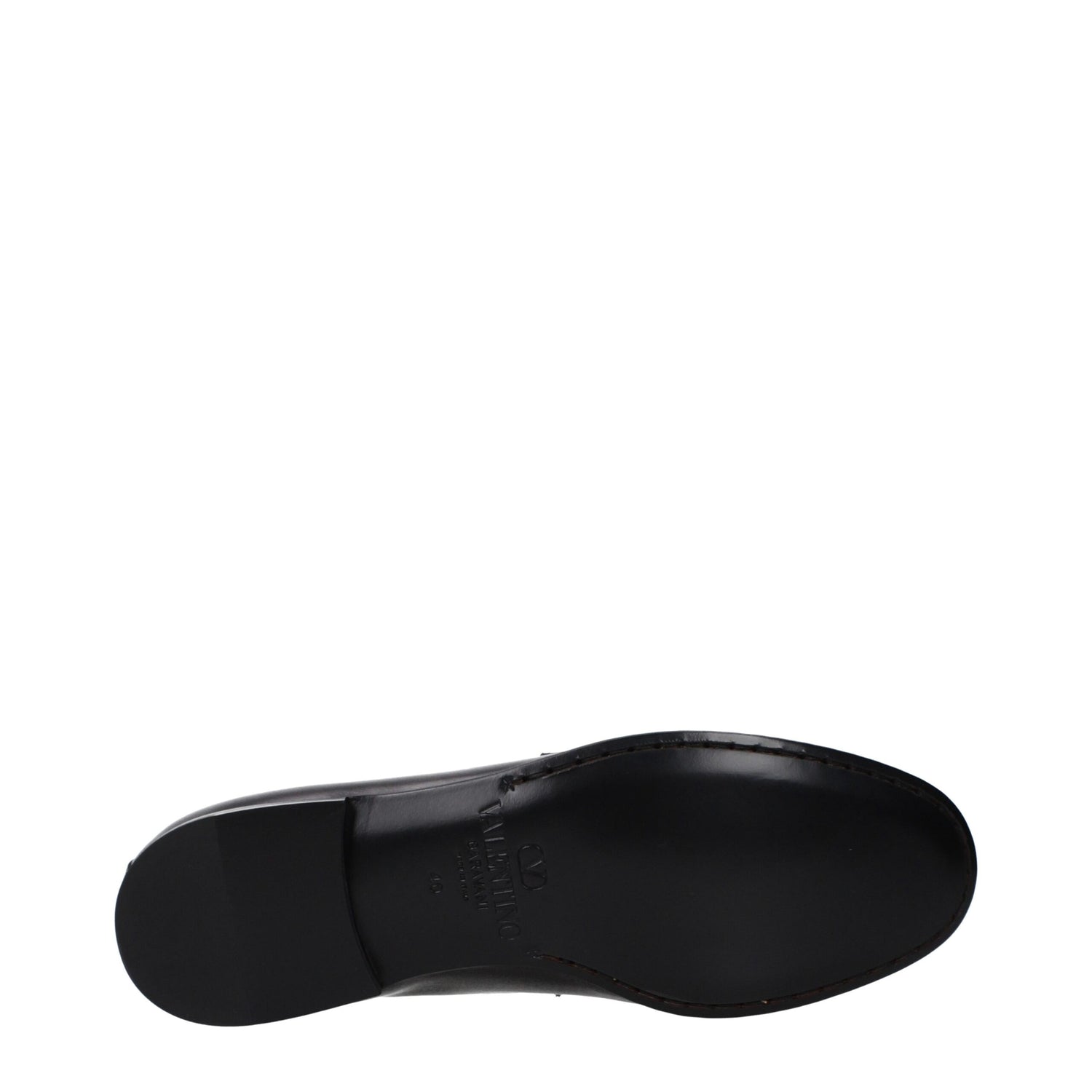 Black Leather Slip-On Loafers