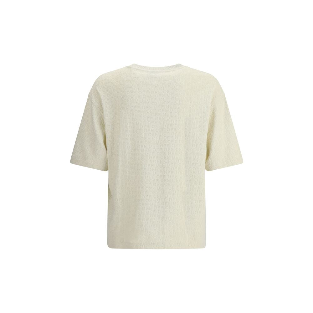 Cream Cotton T-Shirt
