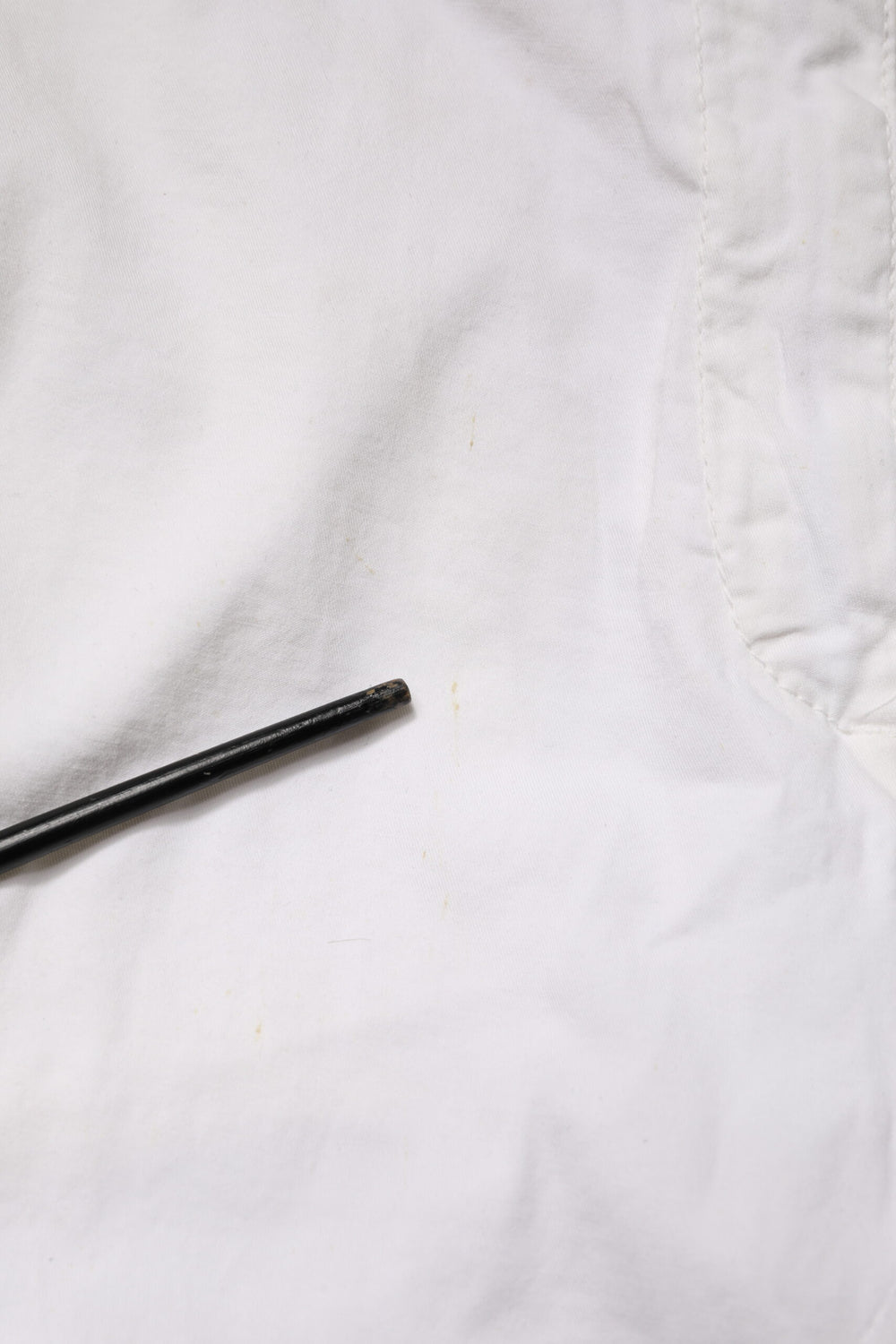 White Mid Waist Skinny Chino Cotton Trouser Pants