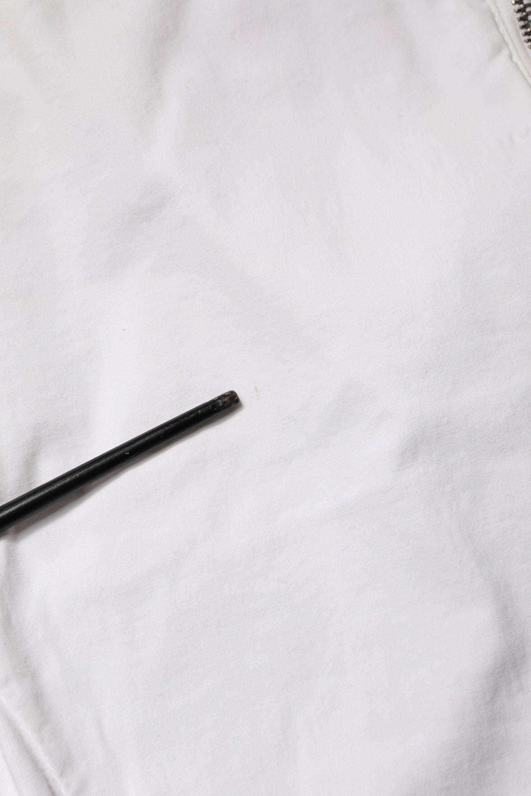 White Mid Waist Skinny Chino Cotton Trouser Pants