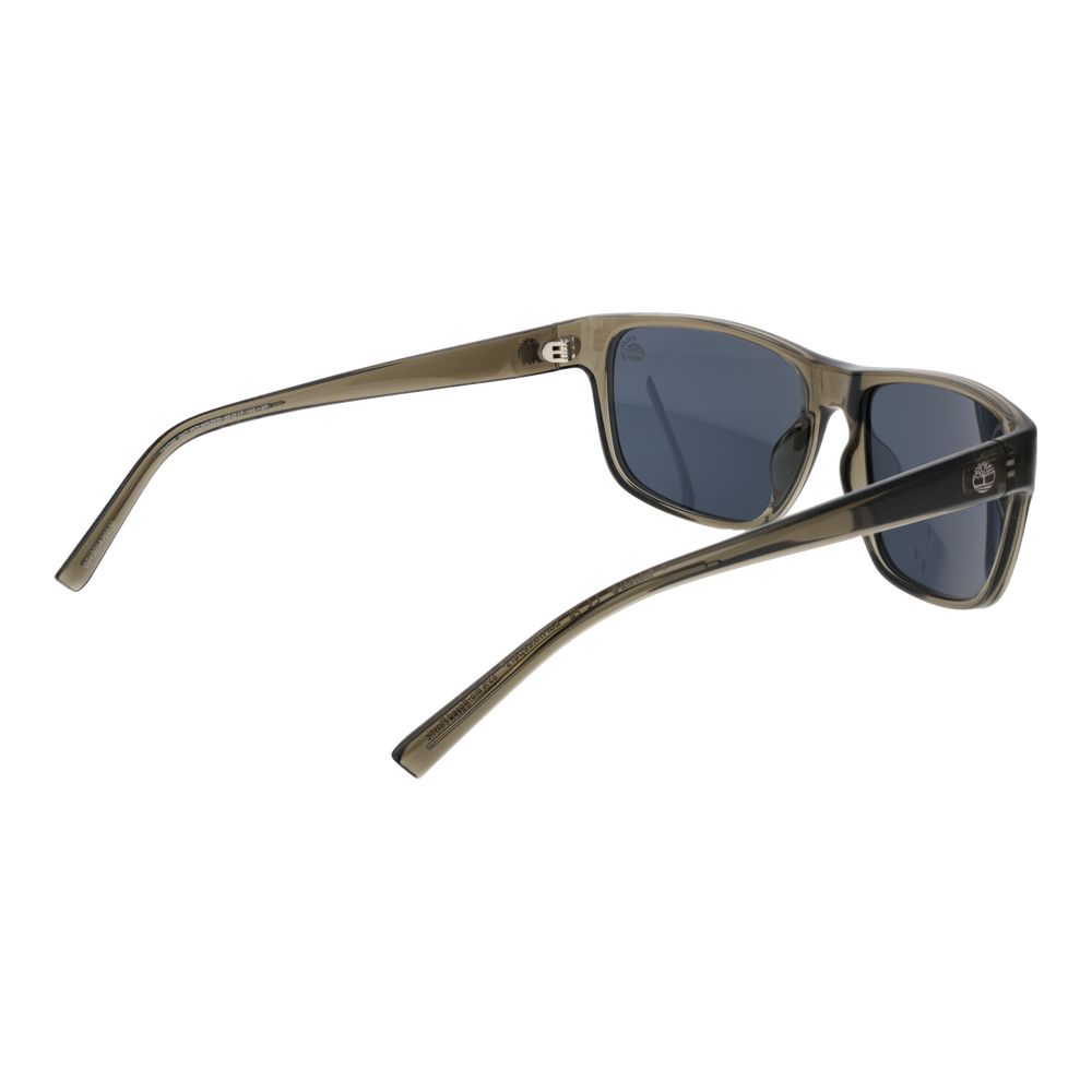 Olive Stainless Steel Sunglasses