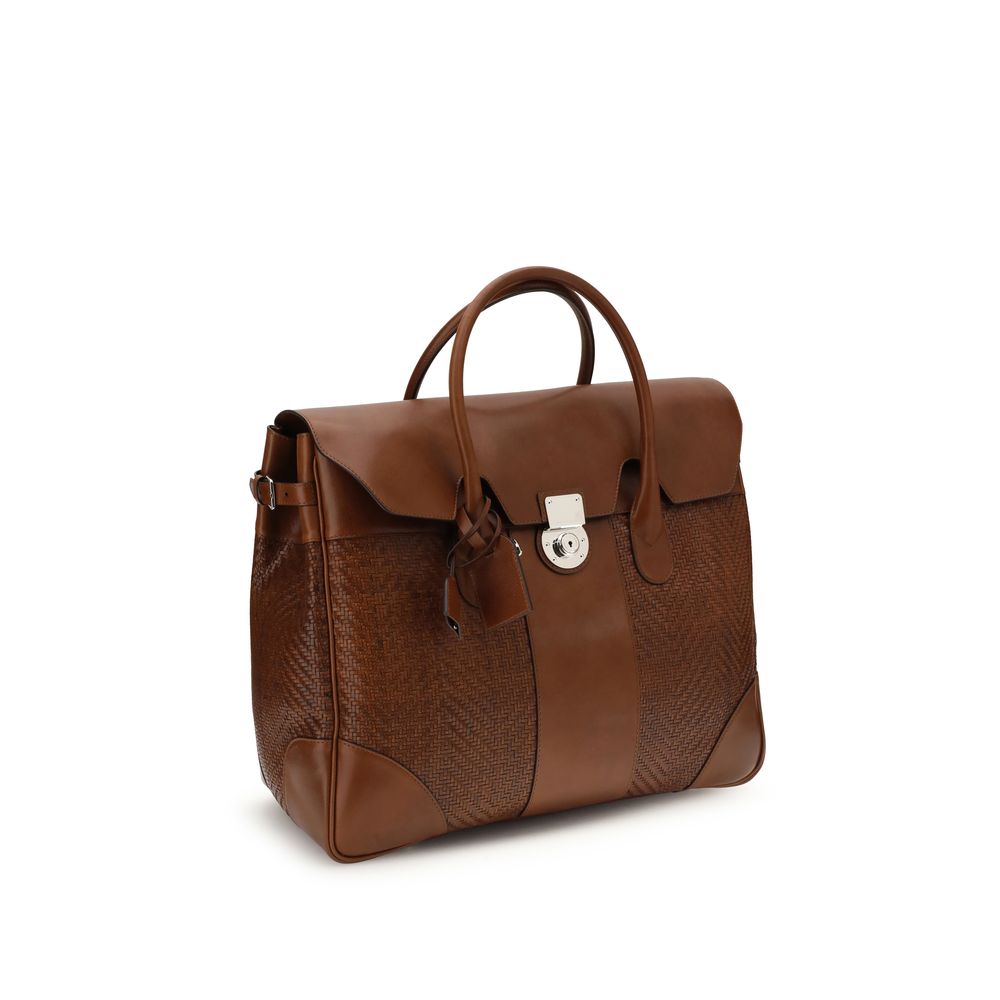 Brown Calf Leather Bos Taurus Shoulder Bag