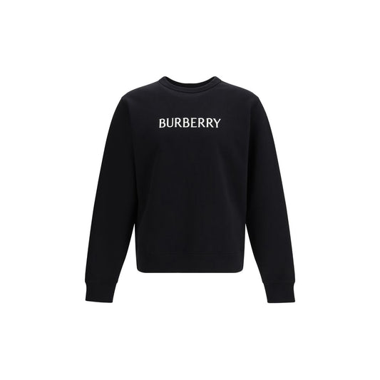 Black Cotton Sweatshirt