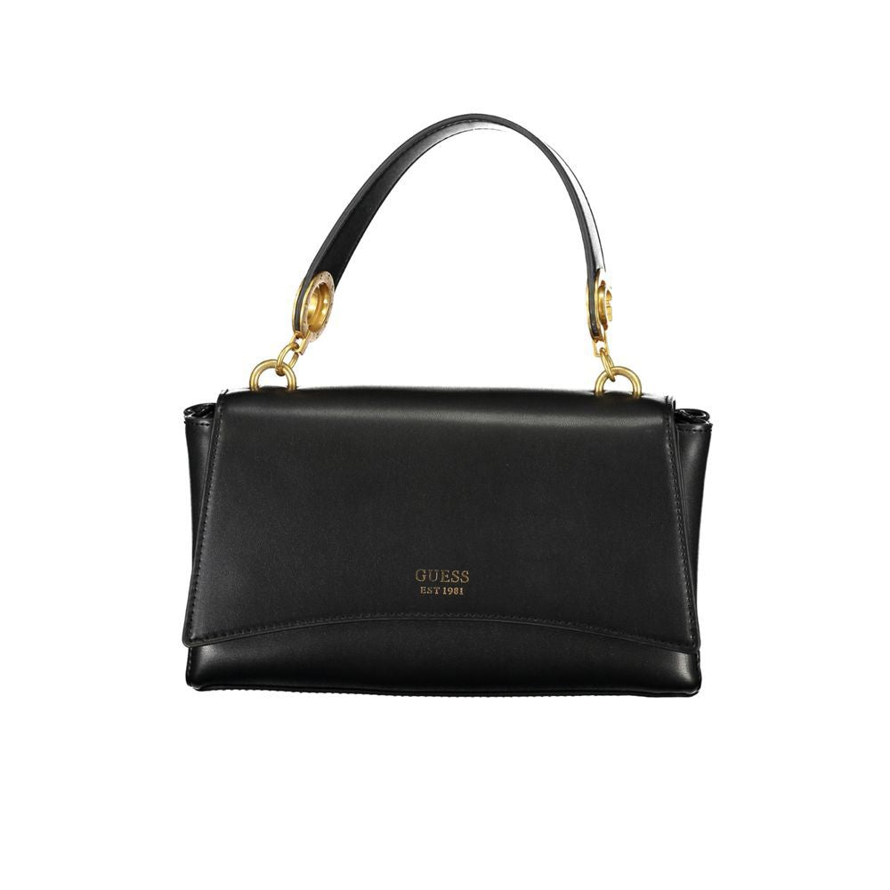 Black Polyethylene Satchel Bag