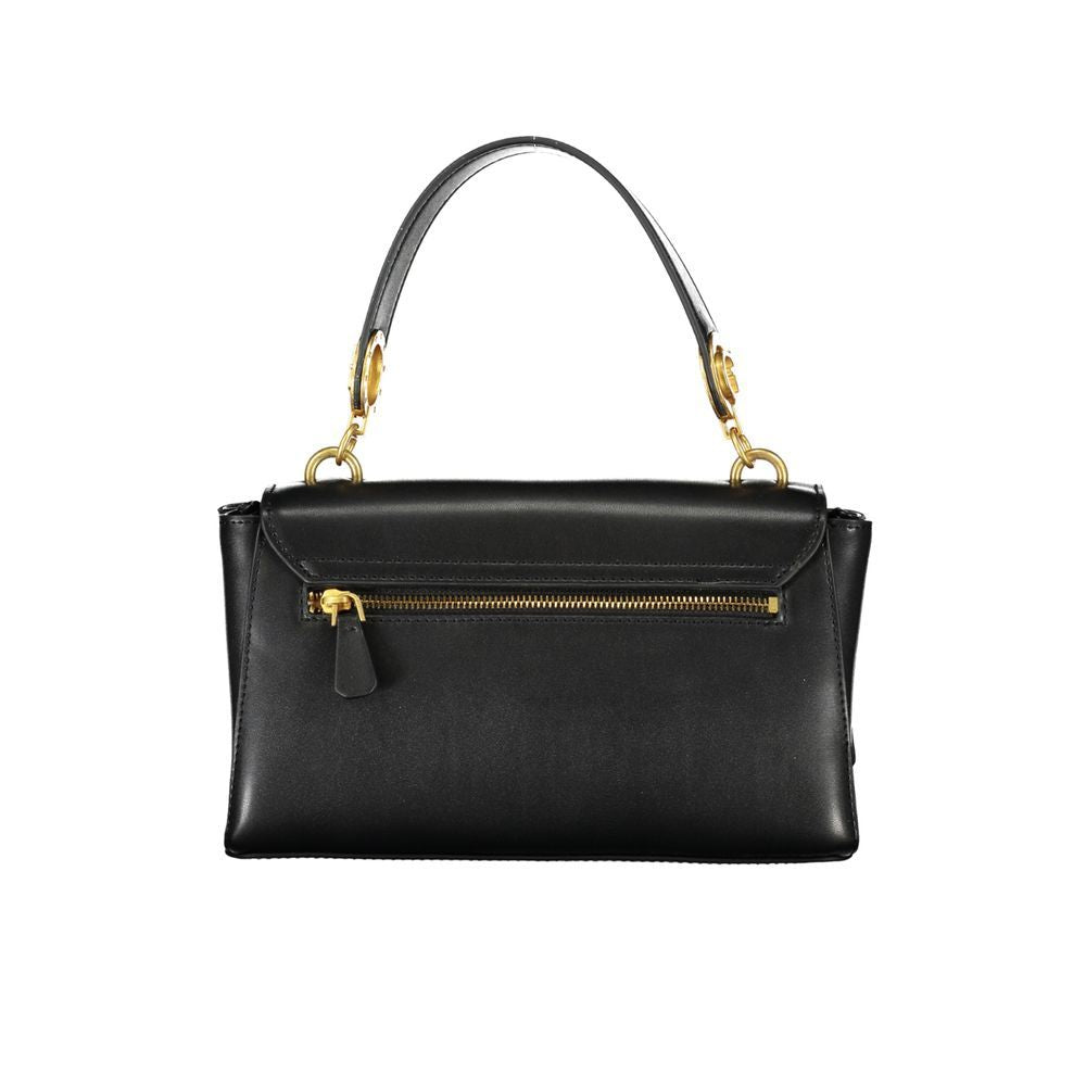 Black Polyethylene Satchel Bag