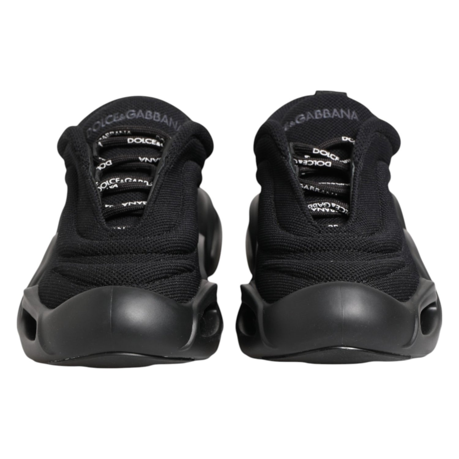 Black Slip On Low Top Wave Sneakers Shoes