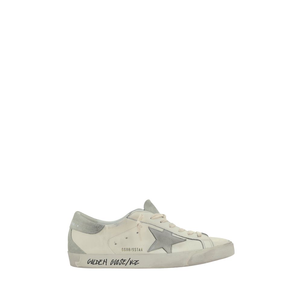 White Rubber Low Top Sneakers