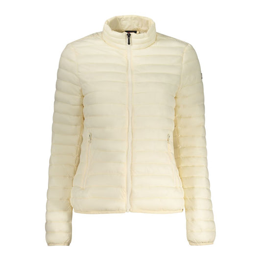White Nylon Women Jacket