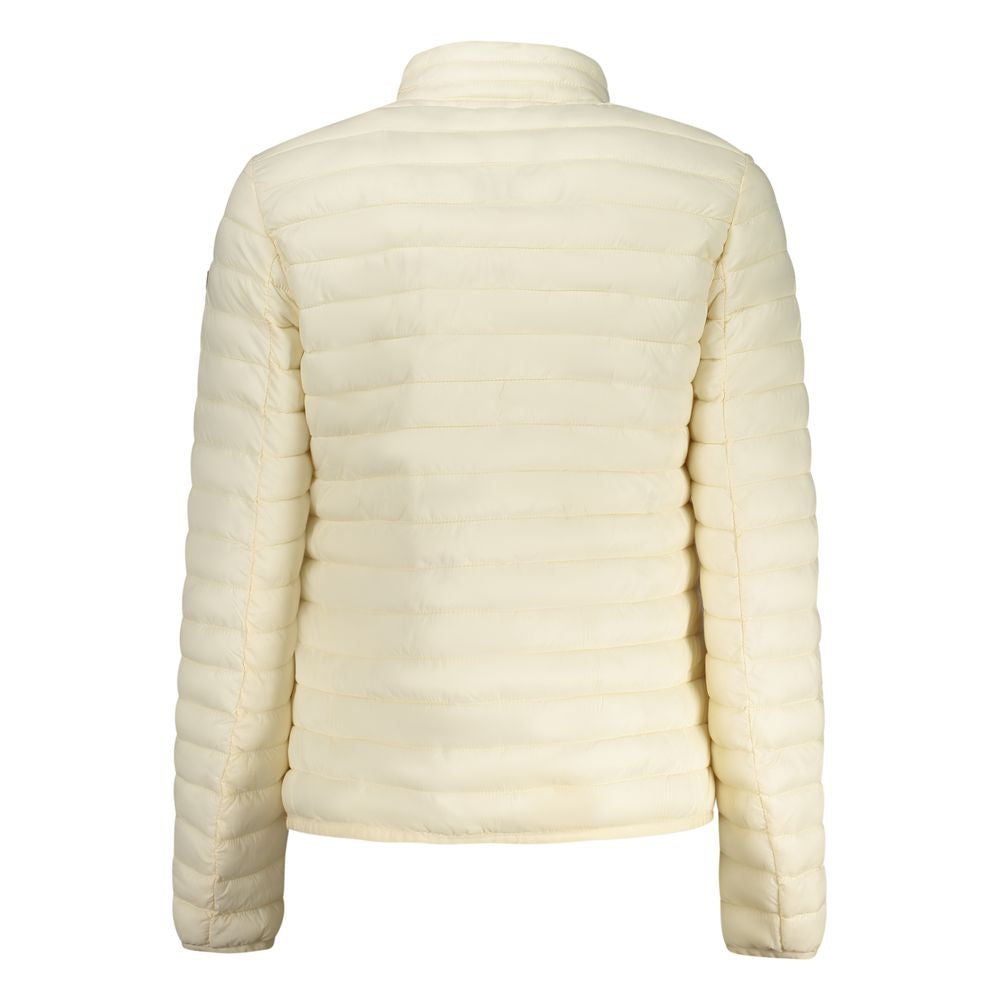 White Nylon Women Jacket