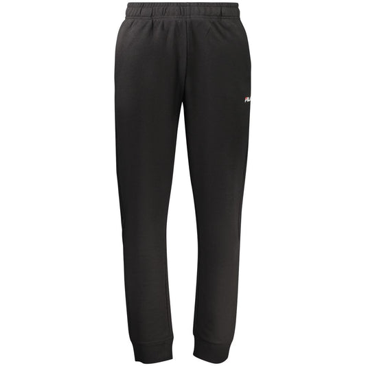 Black Cotton Men's Sweatpant