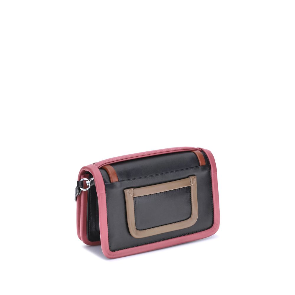 Multicolor Calf Leather Bos Taurus Shoulder Bag