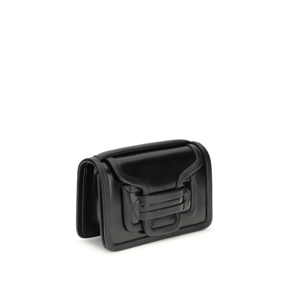 Black Calf Leather Bos Taurus Shoulder Bag