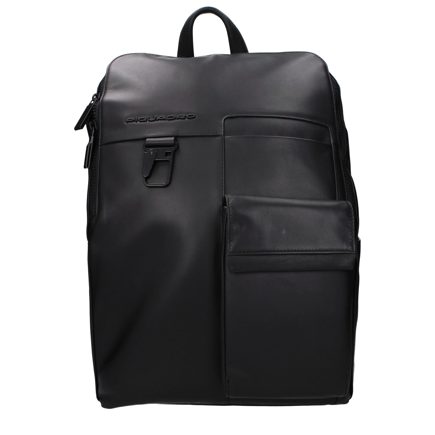 Black Leather Backpack