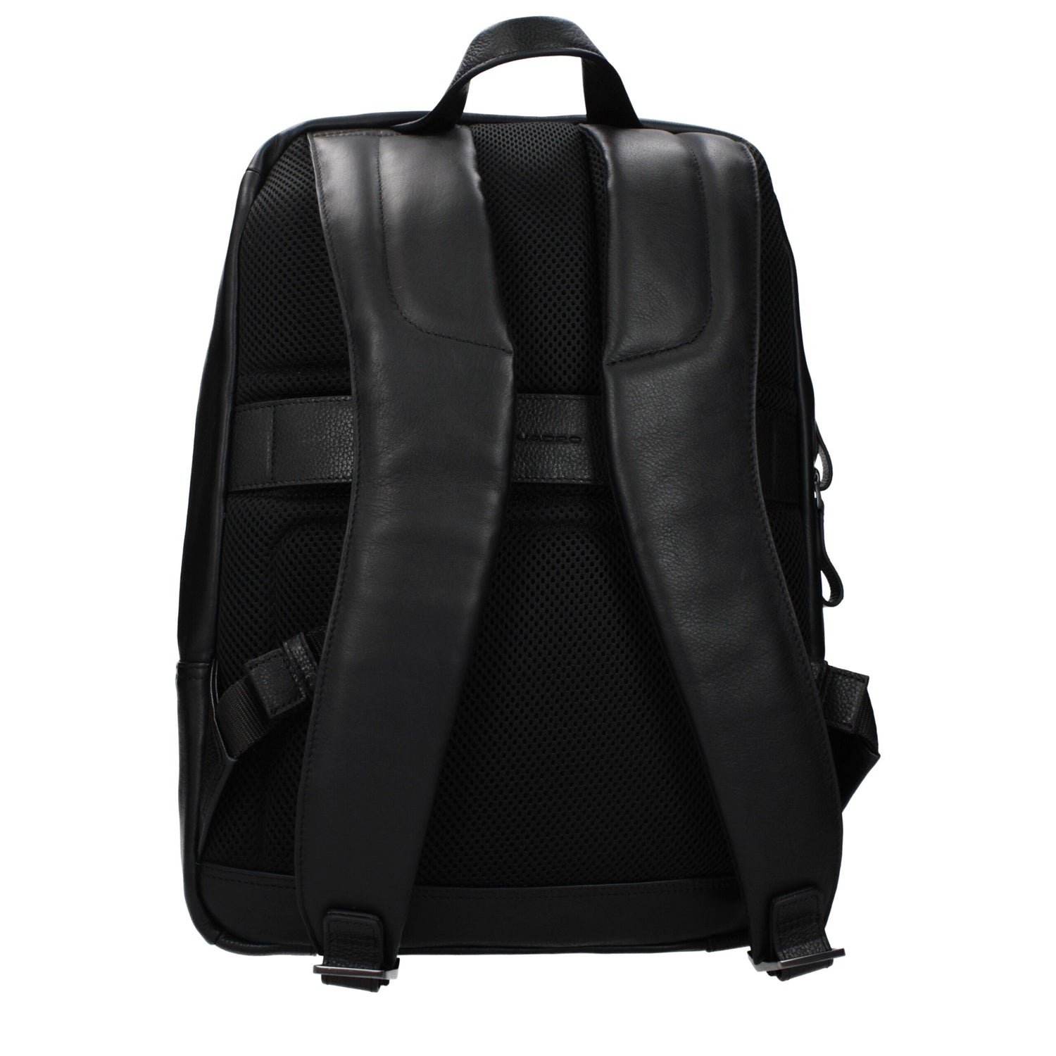 Black Leather Backpack