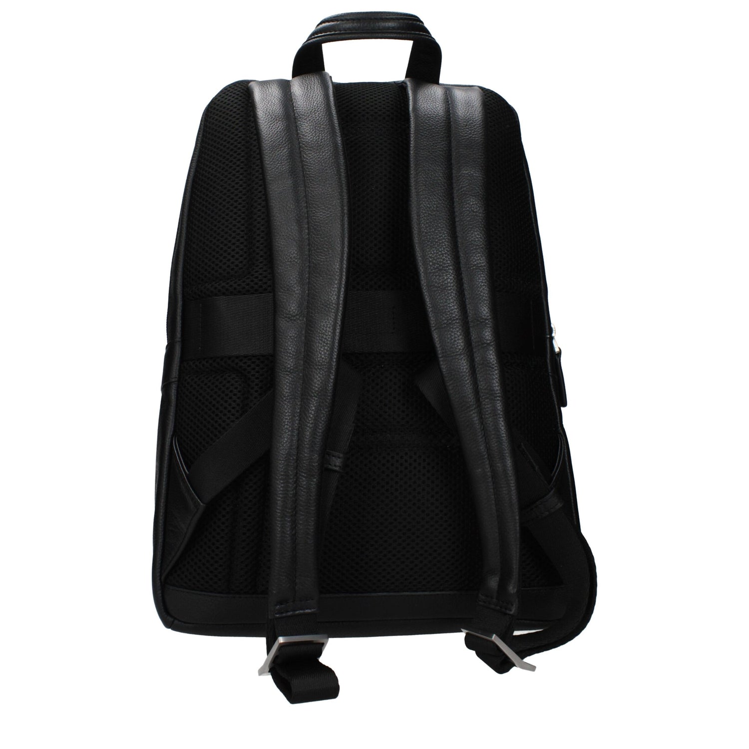 Black Leather Backpack