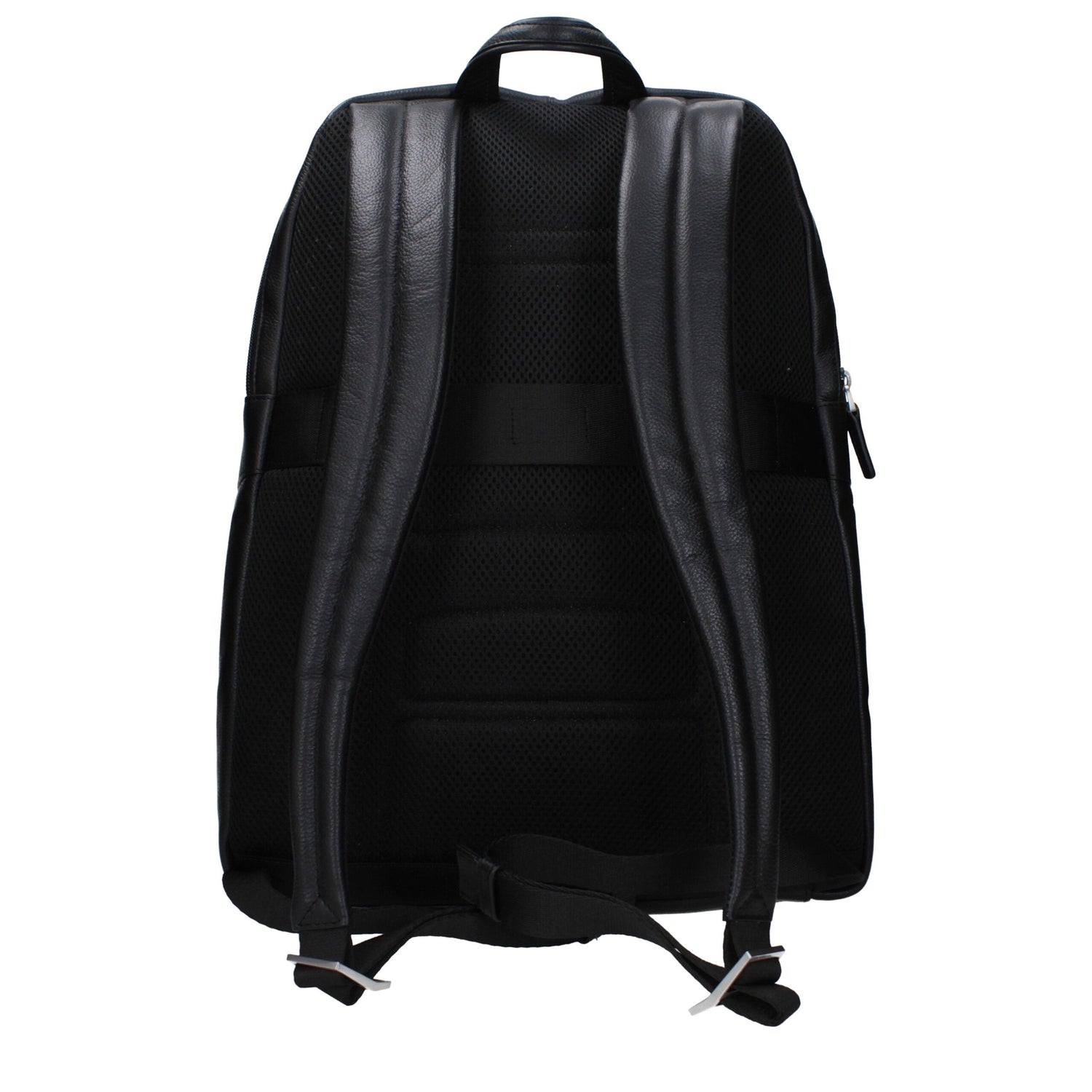 Black Leather Backpack